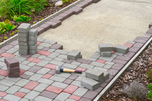 Permeable Paver Driveway in Trinity, TX